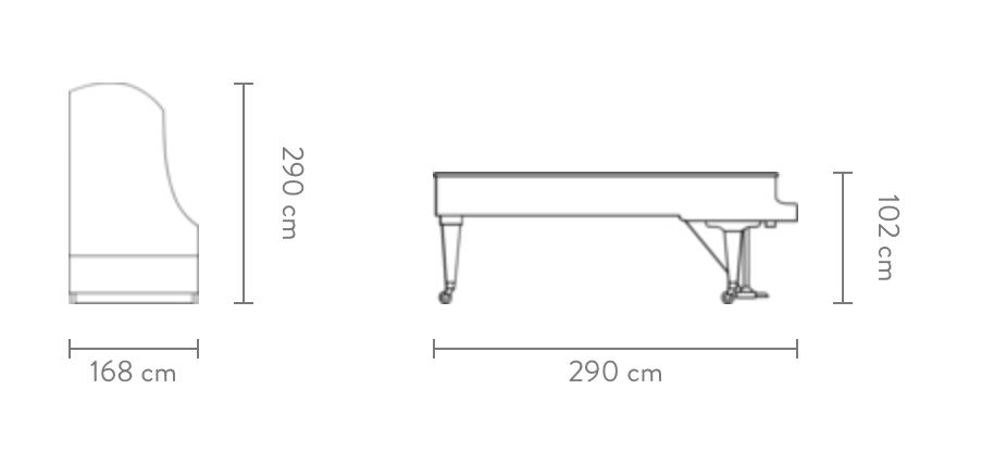 Bösendorfer Concert Grand 290 Imperial - Image 1 - View 1