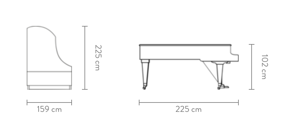 Bösendorfer Grand Piano 185VC - Image 1 - View 1