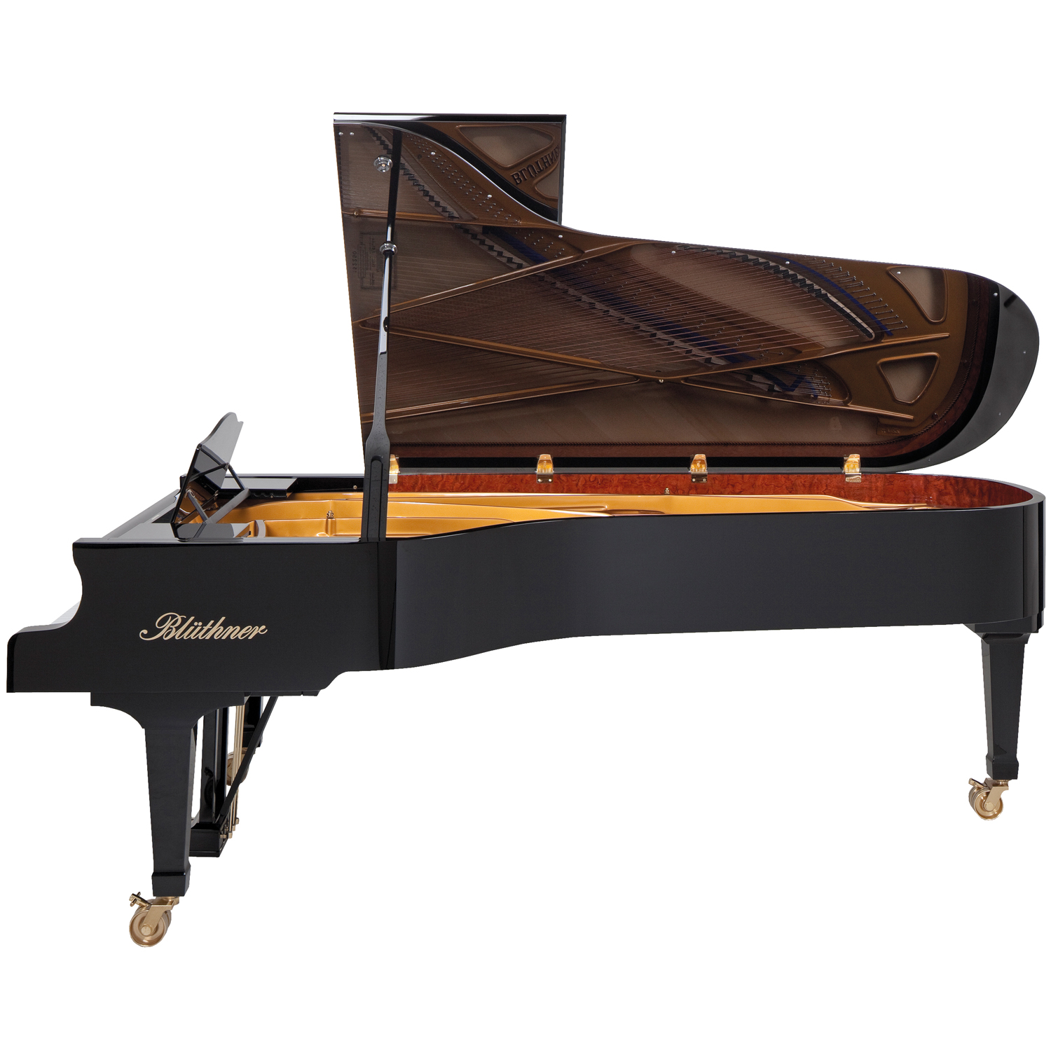 Bluthner Model 1 Concert Grand Piano - Image 3 - View 3