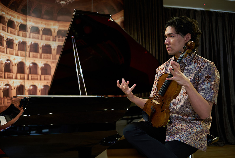 Masterclass by Iskandar Widjaja (Violin)