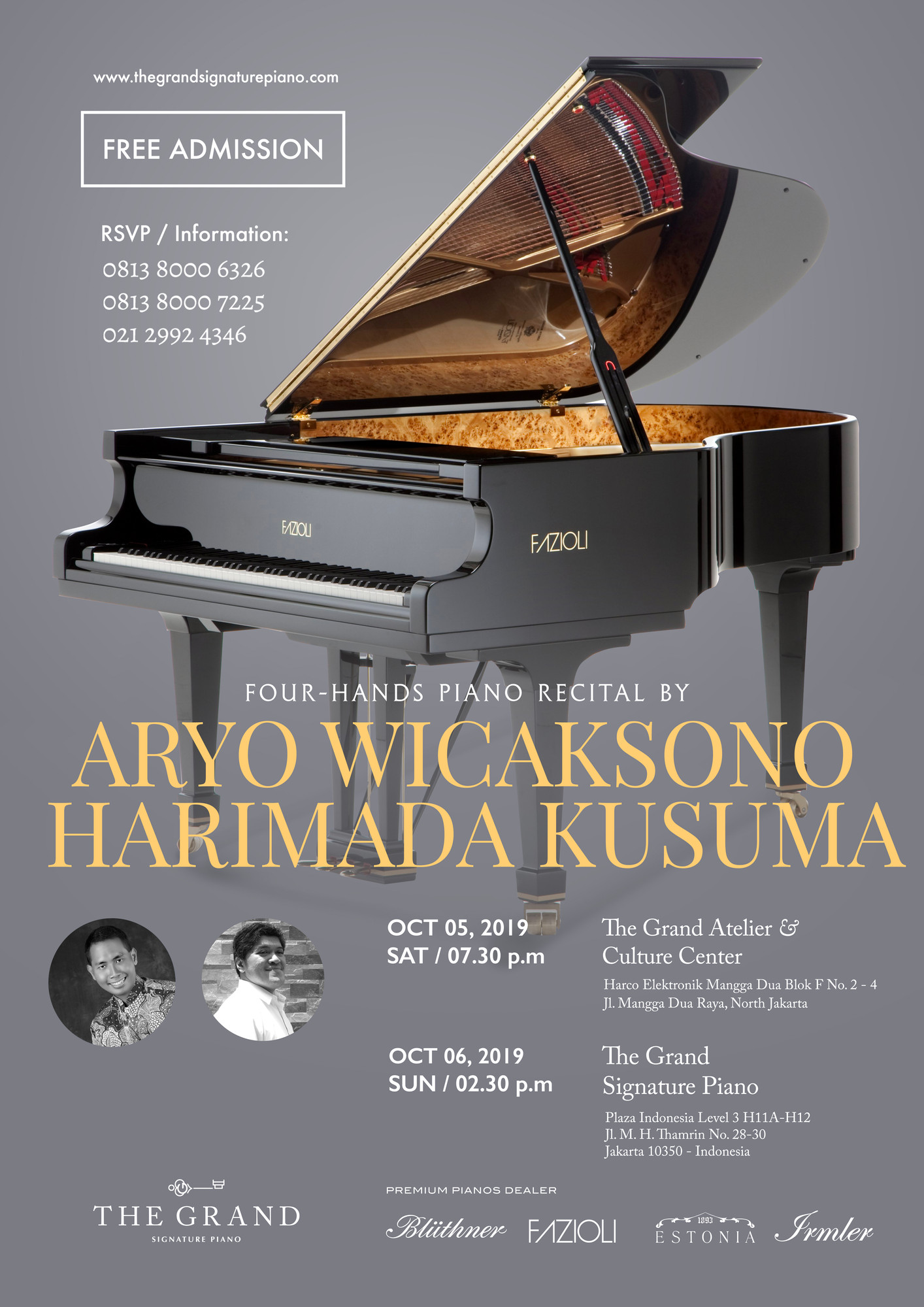 FOUR-HANDS PIANO RECITAL