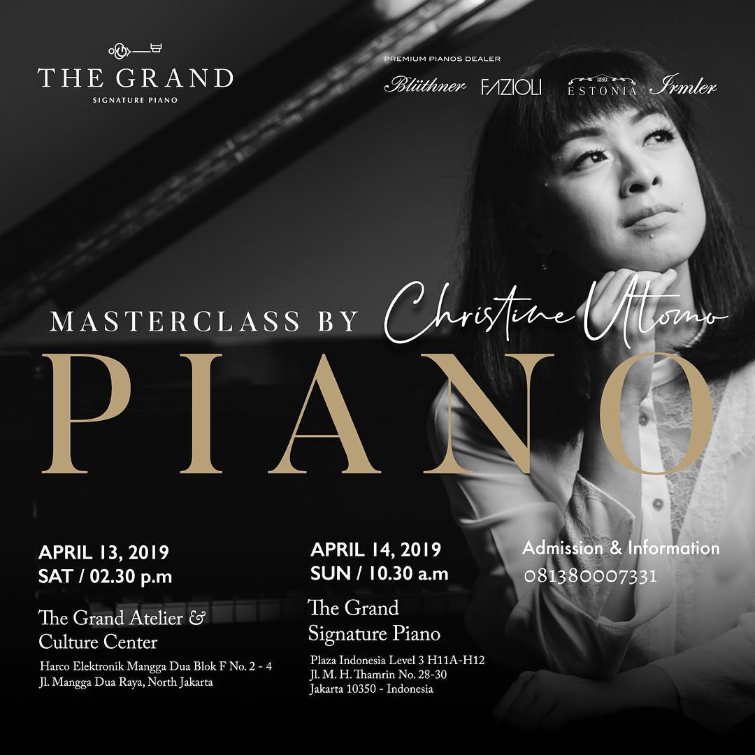 Masterclass by Christine Utomo (Piano)